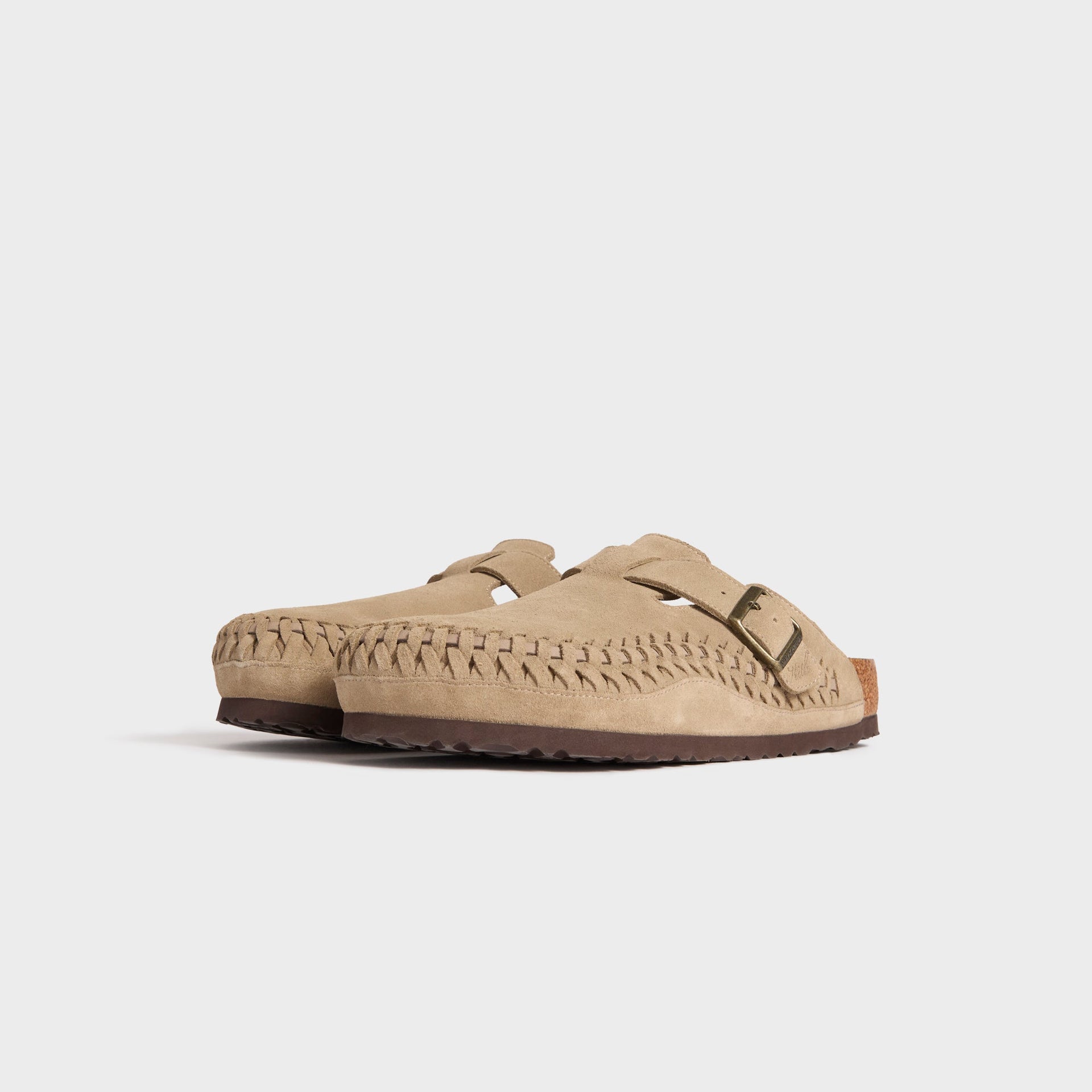 Kith for Birkenstock WMNS Suede Boston Braided - Taupe