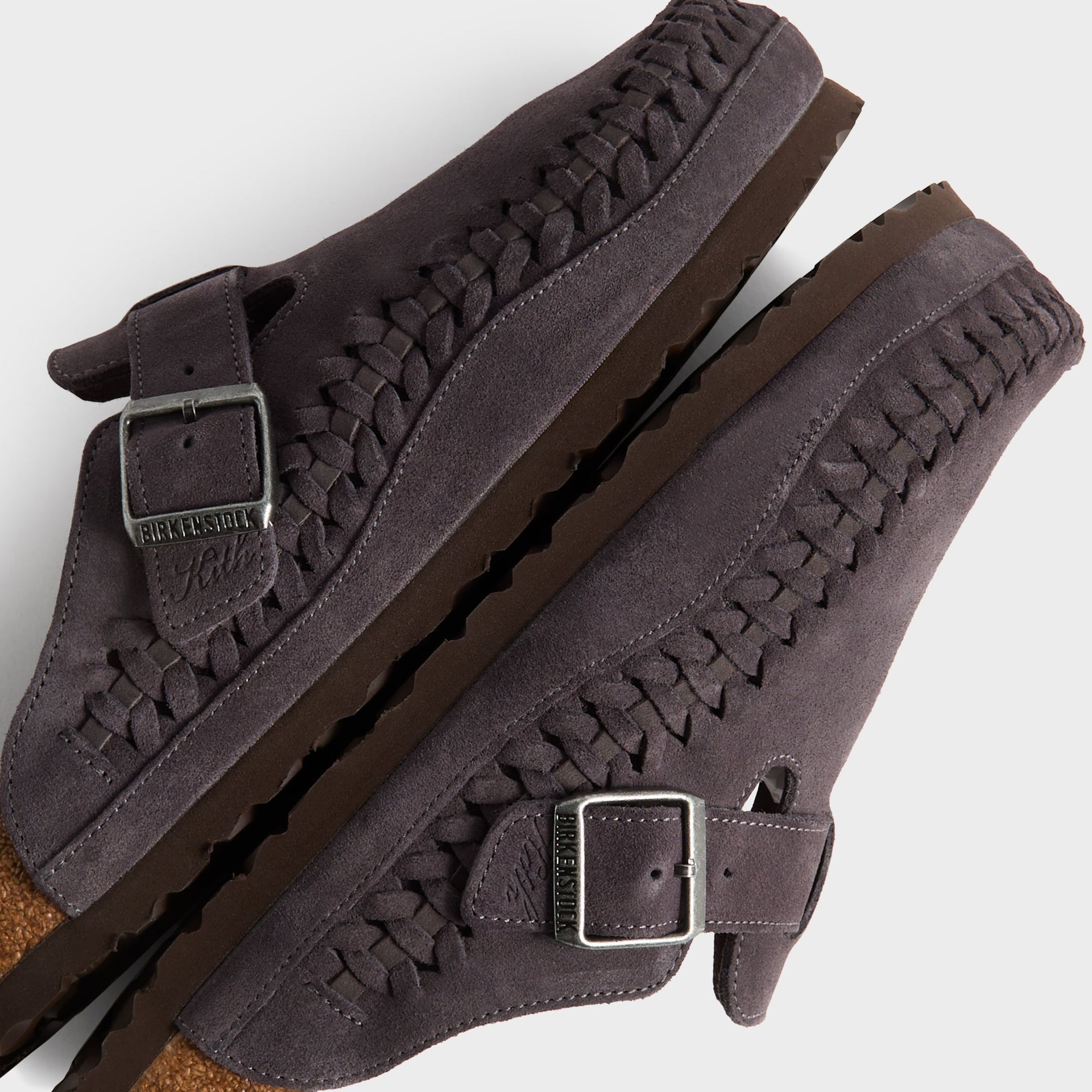 MADE-TO-ORDER | Kith for Birkenstock Boston Woven - Rabbit Grey - PH