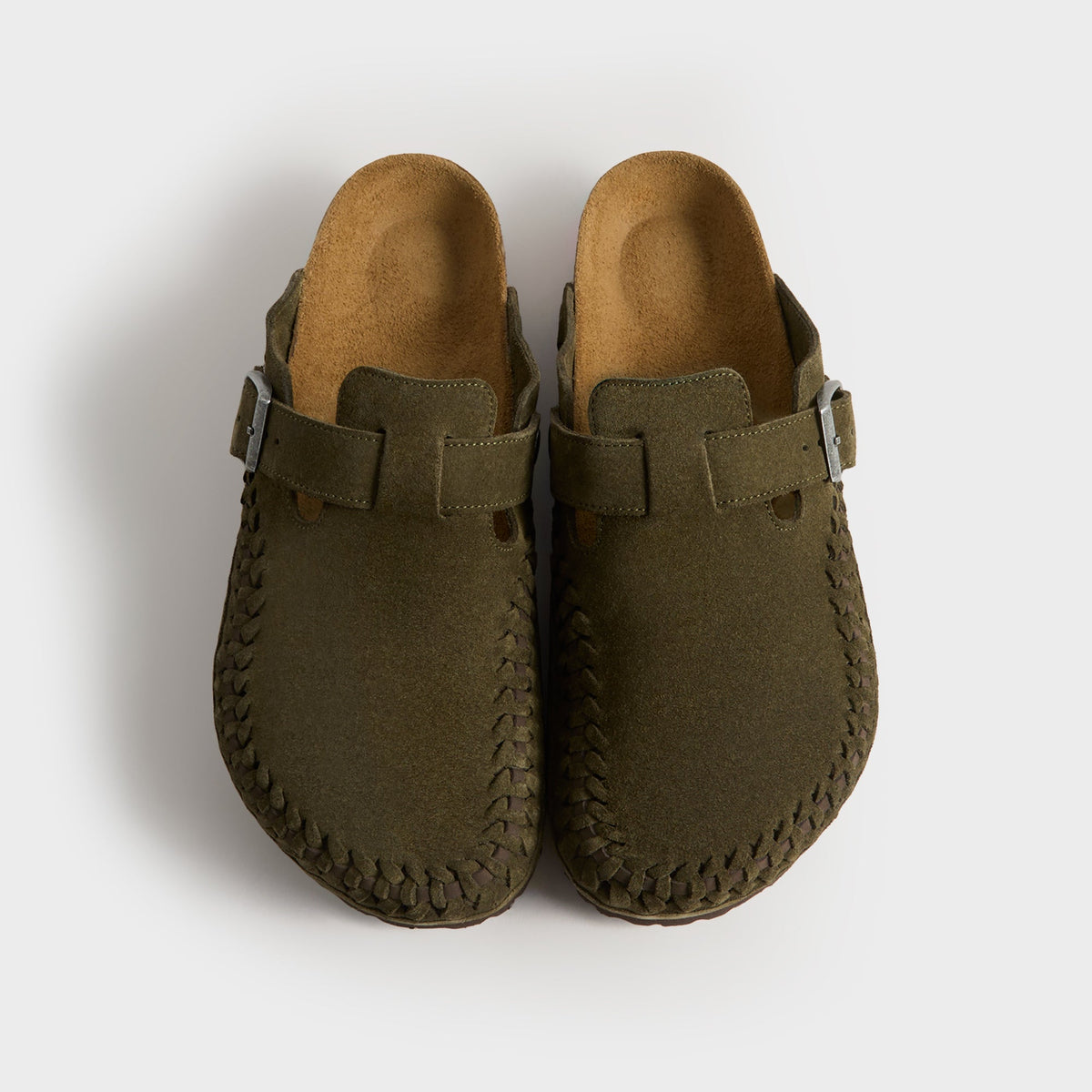 Kith for Birkenstock WMNS Boston Braided - Thyme