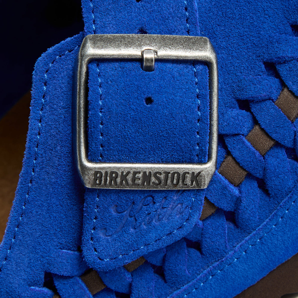 Kith for Birkenstock WMNS Boston Braided - Ultra Blue
