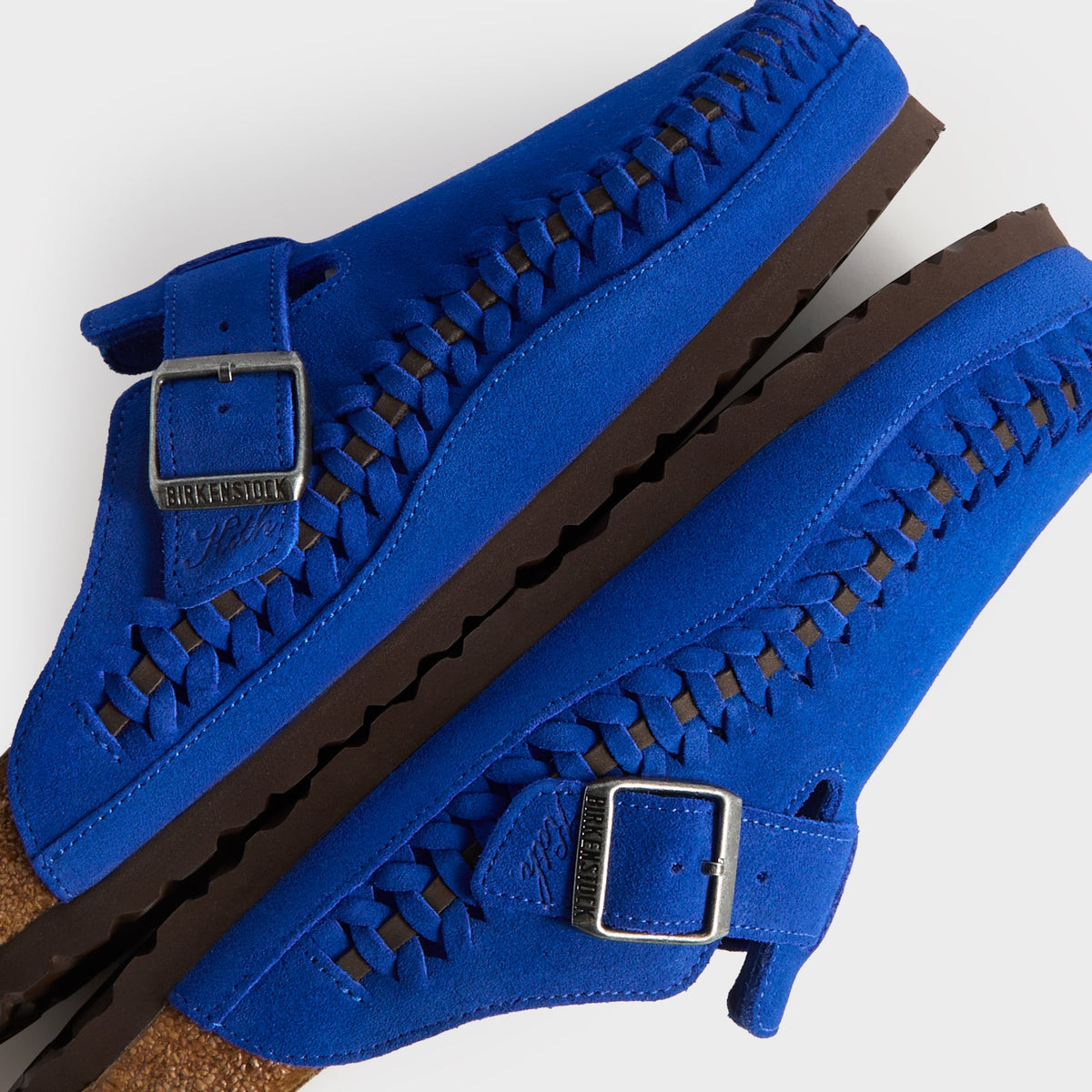 Kith for Birkenstock WMNS Boston Braided - Ultra Blue