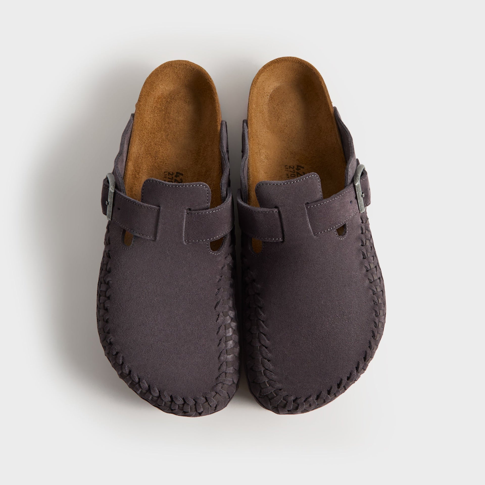 MADE-TO-ORDER | Kith for Birkenstock WMNS Boston Woven - Rabbit Grey - PH