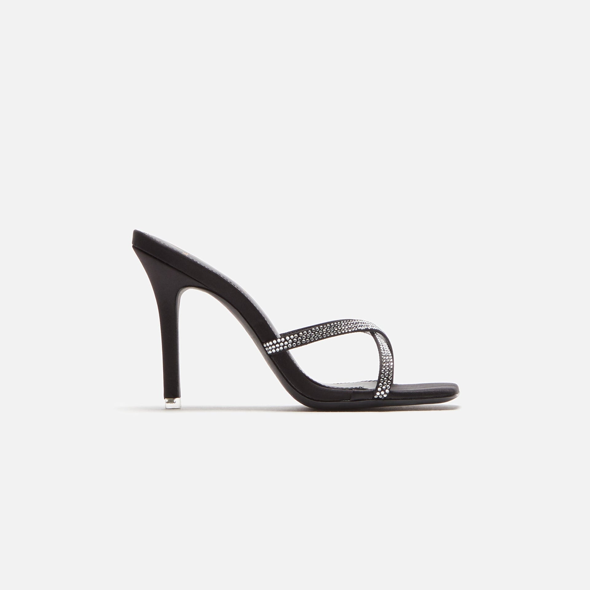 Black Suede Studio Arielle - Black Satin