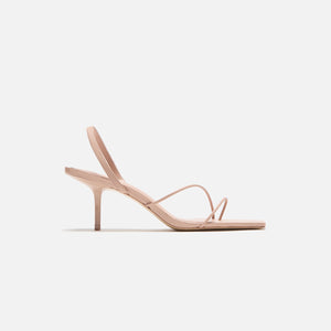 Black Suede Studio Iris 65 Sandal - Old Rose / Nappa