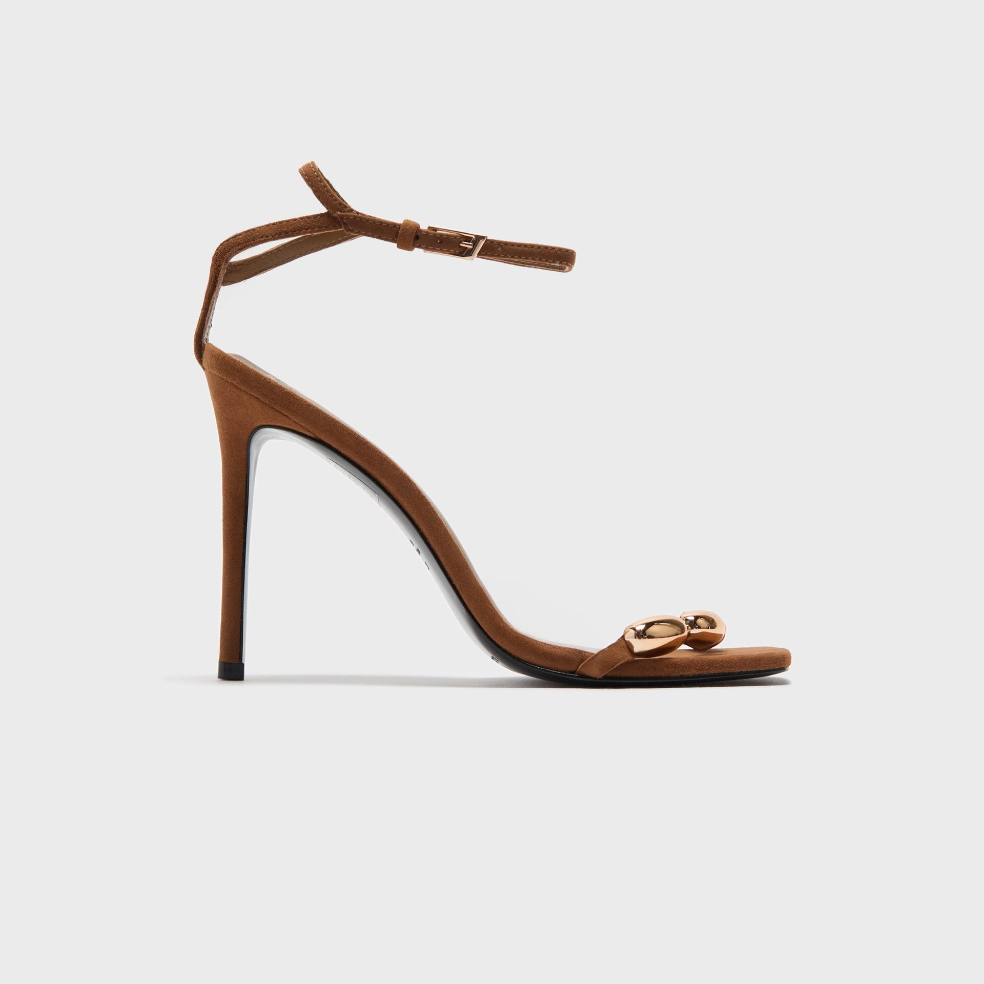 Black Suede Studio Willa 100 - Caramel Suede