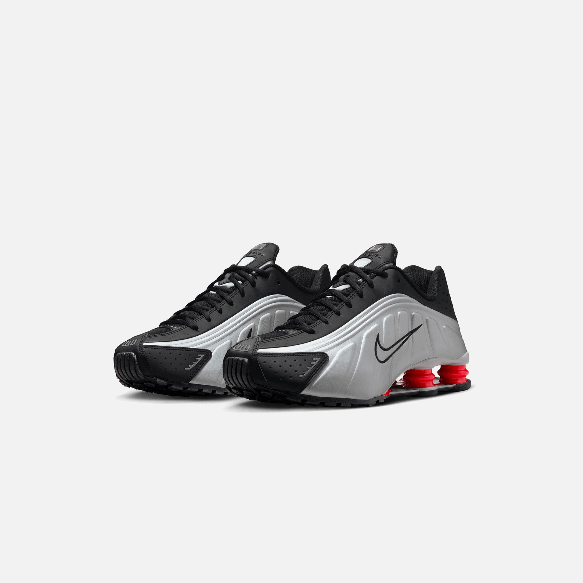 Nike Shox R4 P1 - Black / Metallic Silver / Max Orange