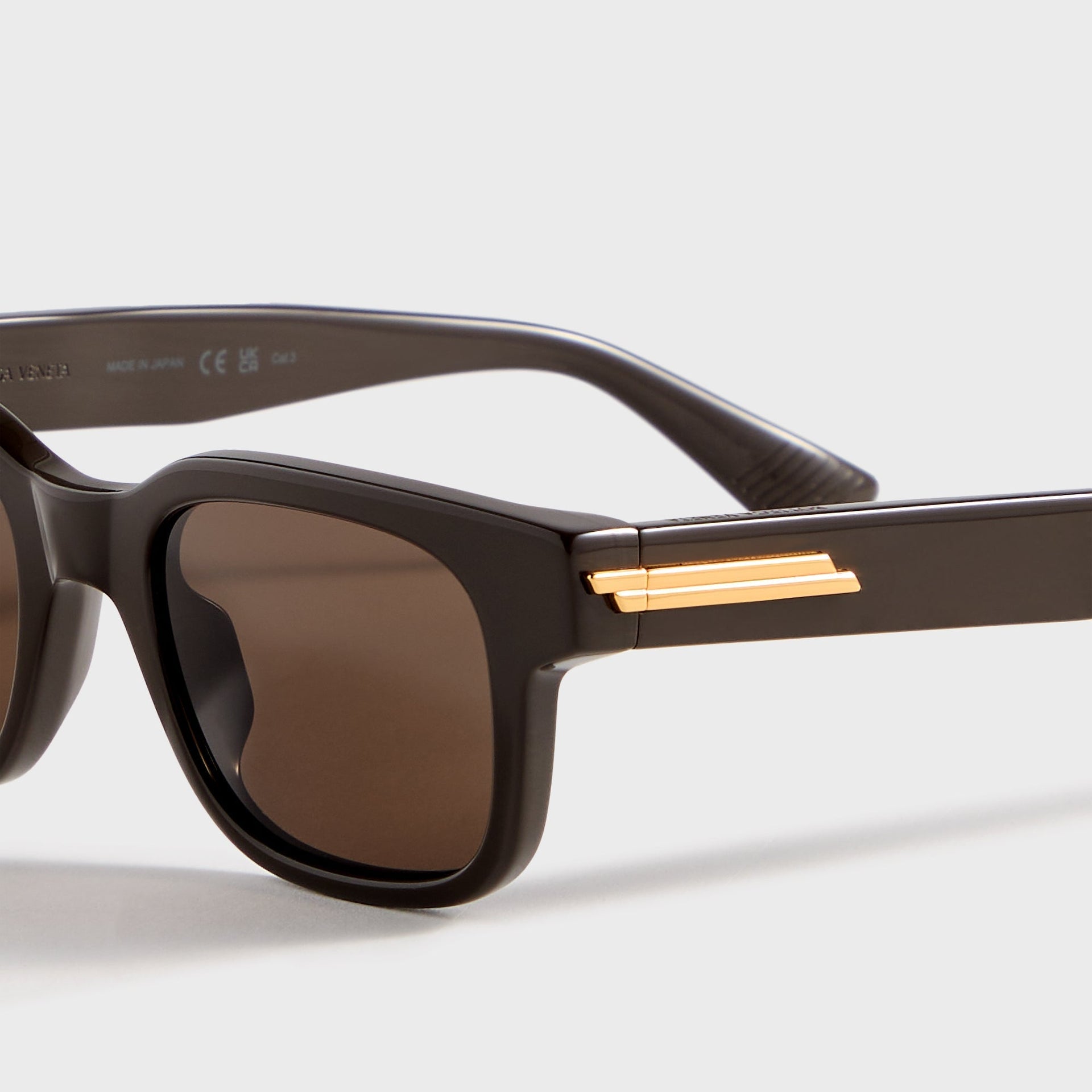 Bottega Veneta Square Sunglasses - Brown