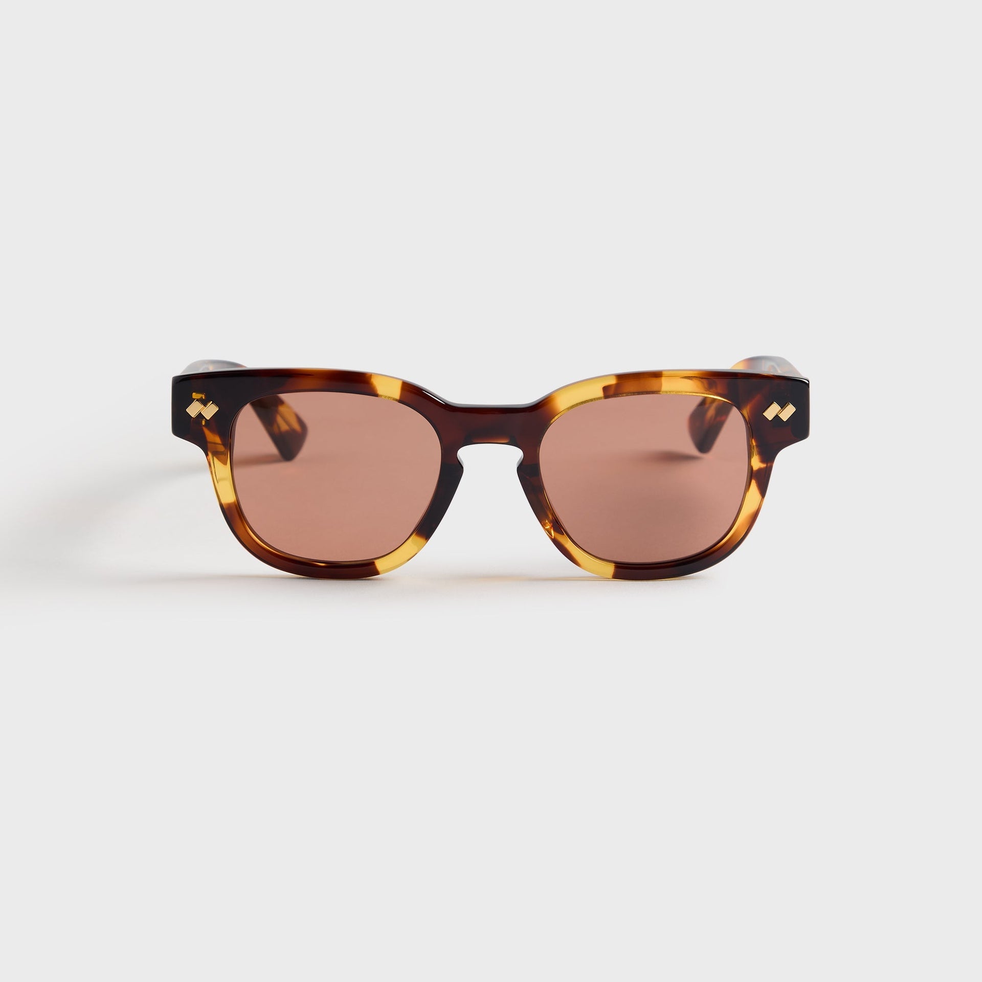 Bottega Veneta Square Acetate Sunglasses - Havana / Brown