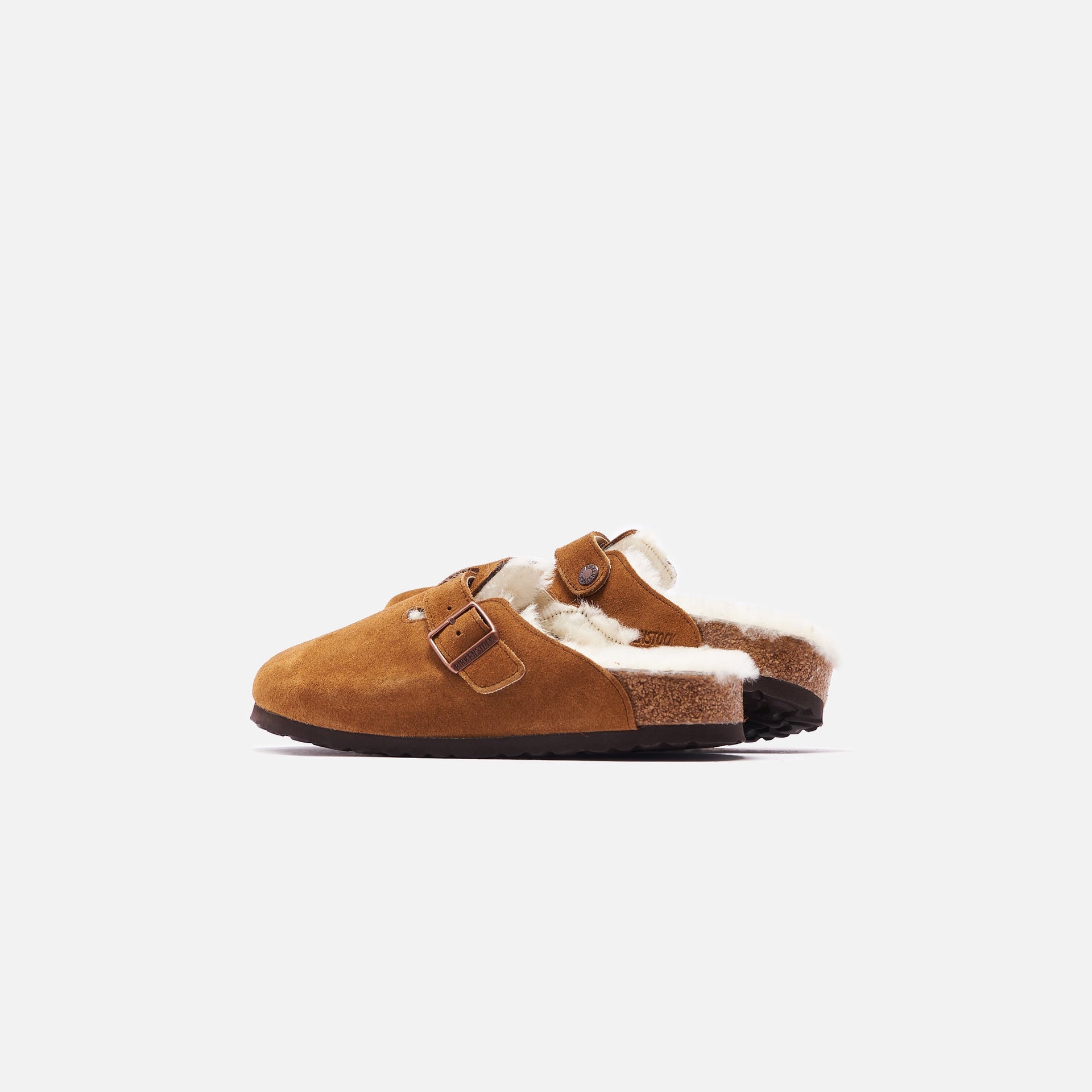 Birkenstock Boston Shearling - Mink / Natural