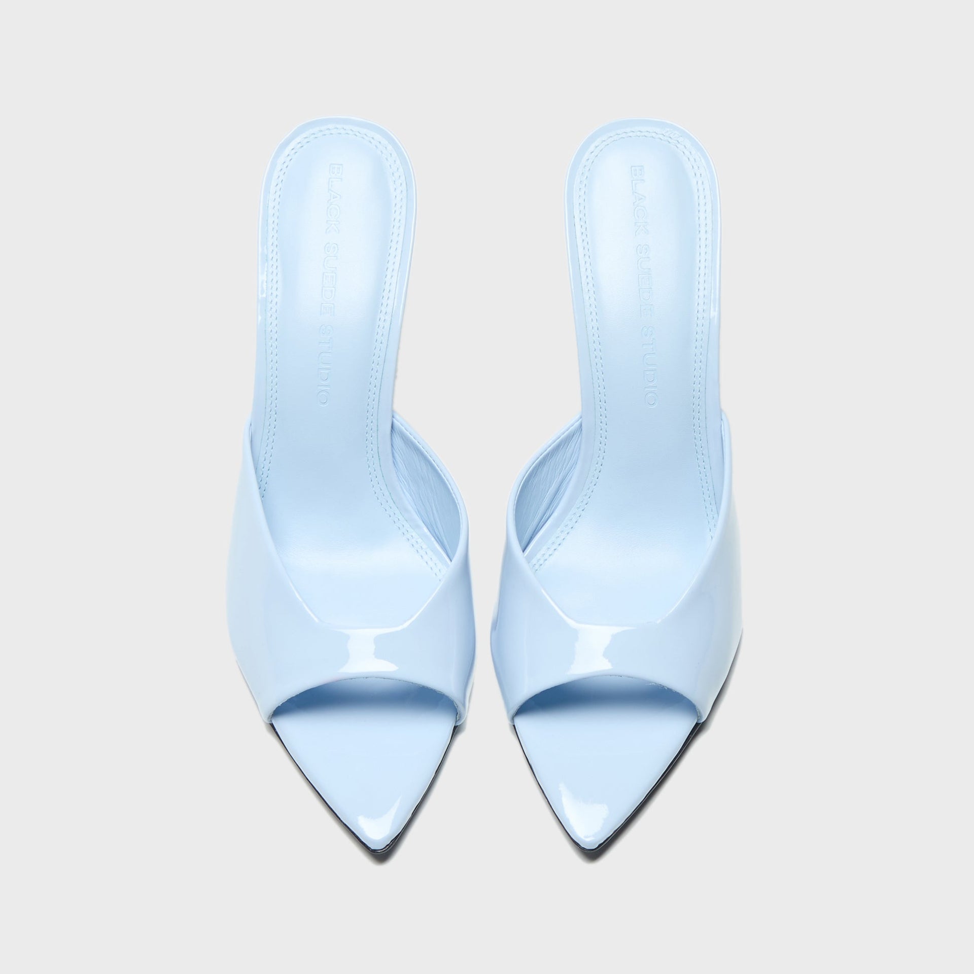 Black Suede Studio Brea 80 - Sky Blue