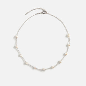 Veert The Classic Pearl Chain - White Gold