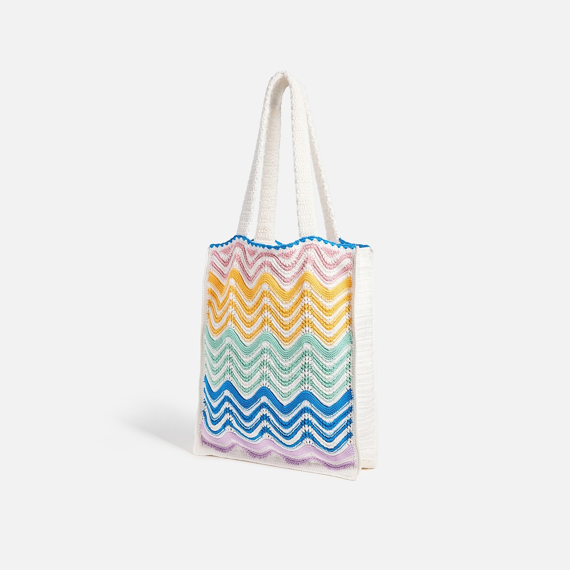 CasablancaカサブランカGradient Wave Crochet Toteトートバッグ Casablanca Gradient Wave Tote Bag | BDC Paris I Boys Don't Cry