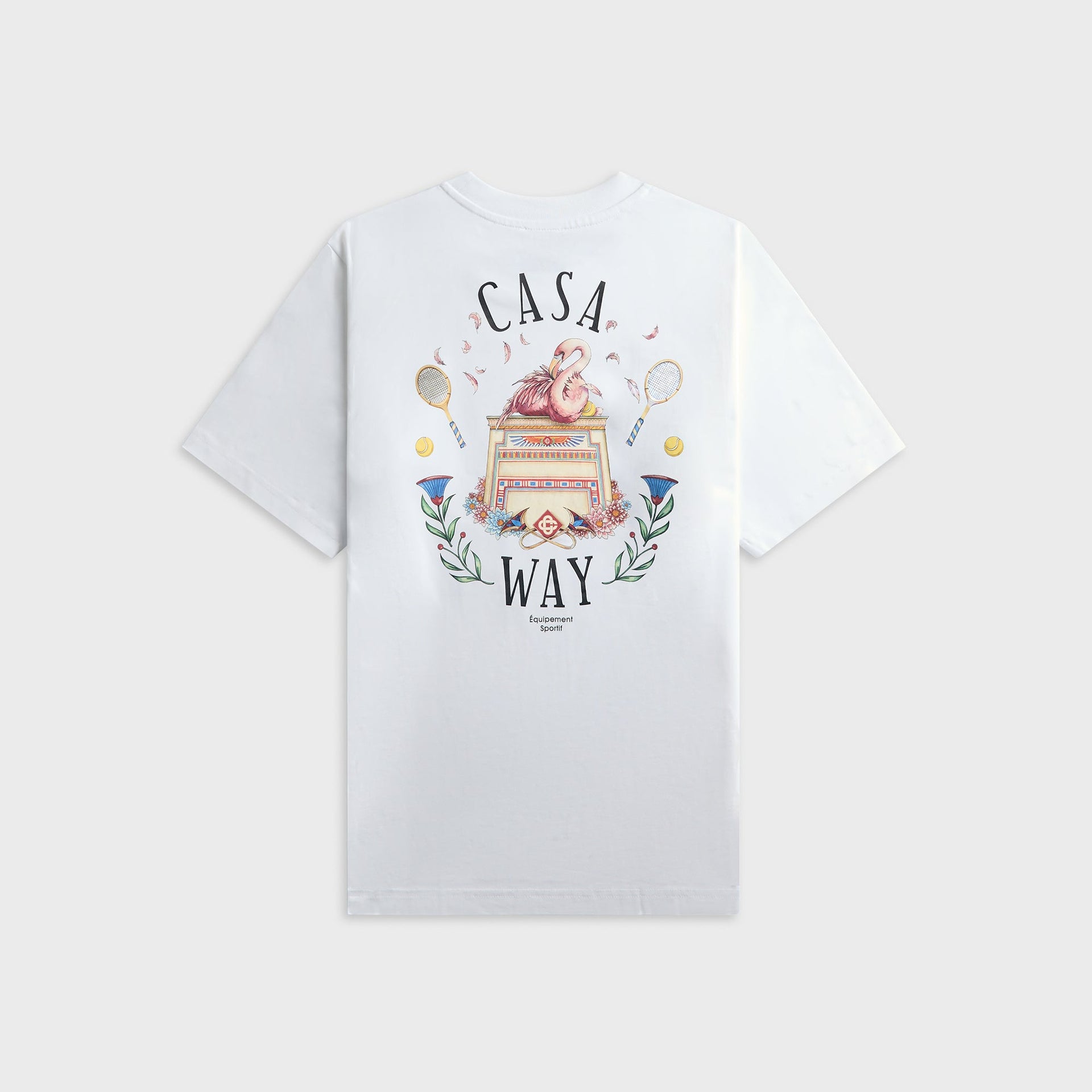 Casablanca Casa Way Short Sleeve Tee - White