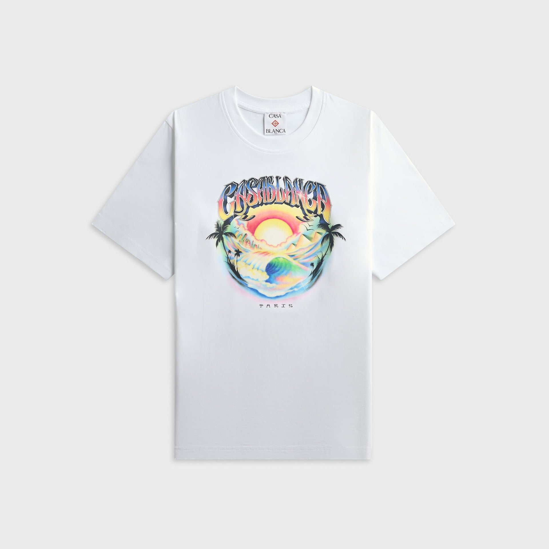 Casablanca Casa Airspray Short Sleeve Tee - White