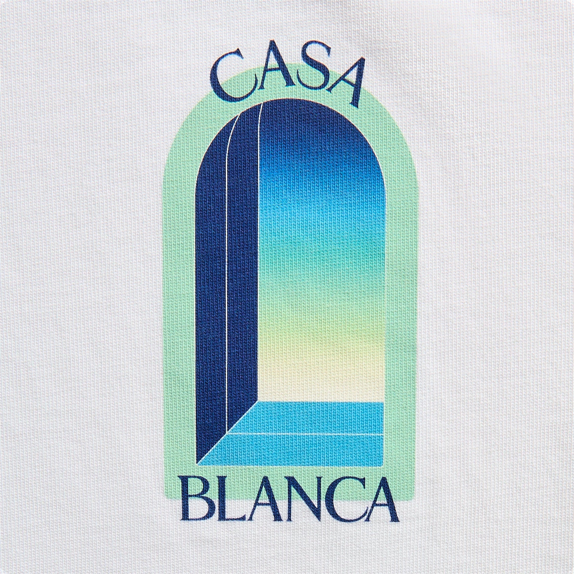 Casablanca L'Arche Short Sleeve Tee - White