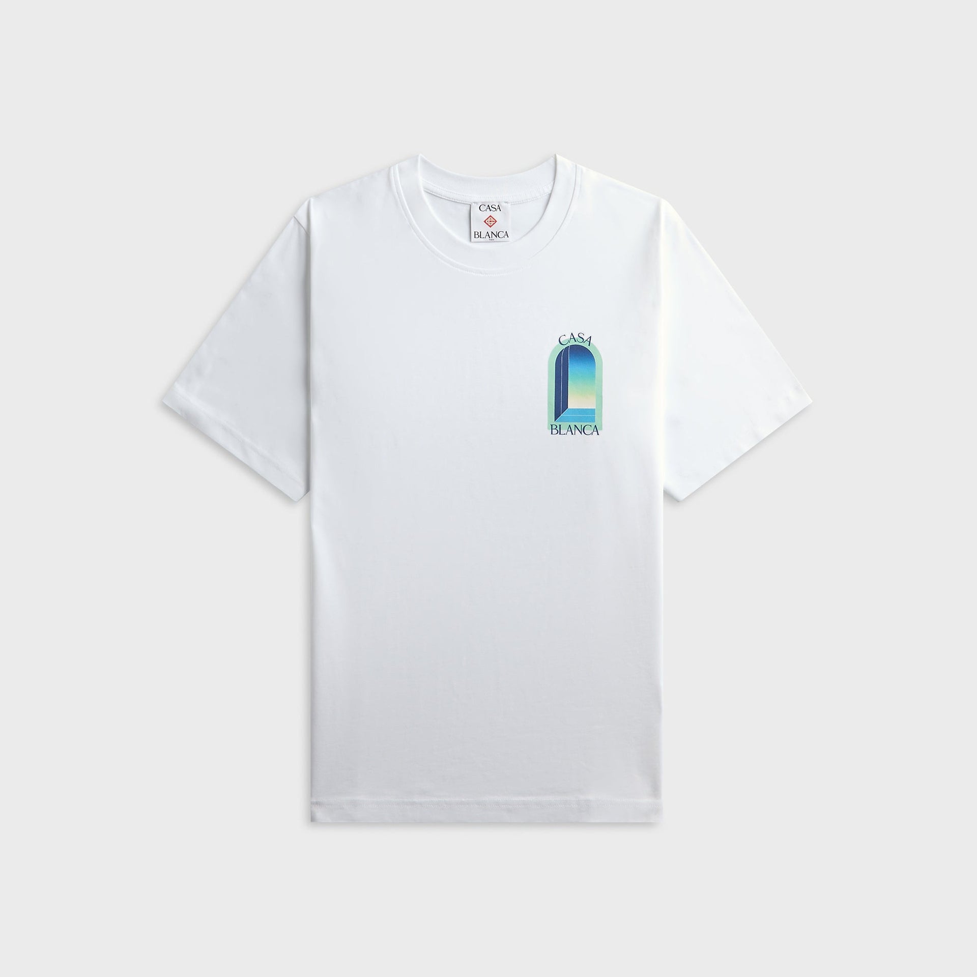 Casablanca L'Arche Short Sleeve Tee - White