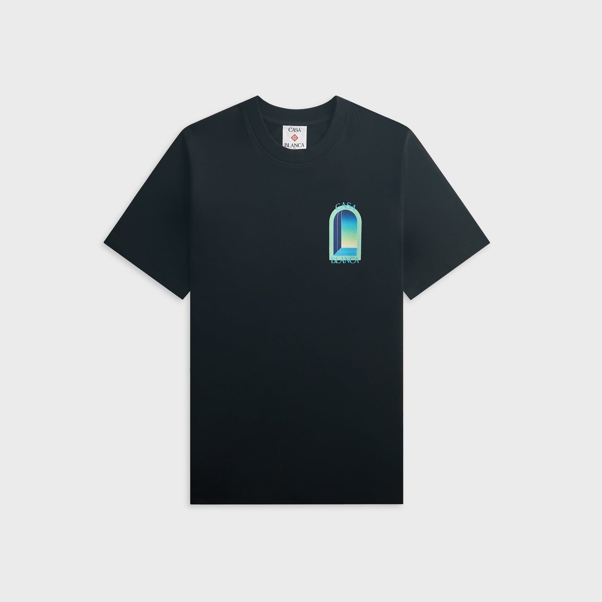 Casablanca L'Arche Short Sleeve Tee - Black