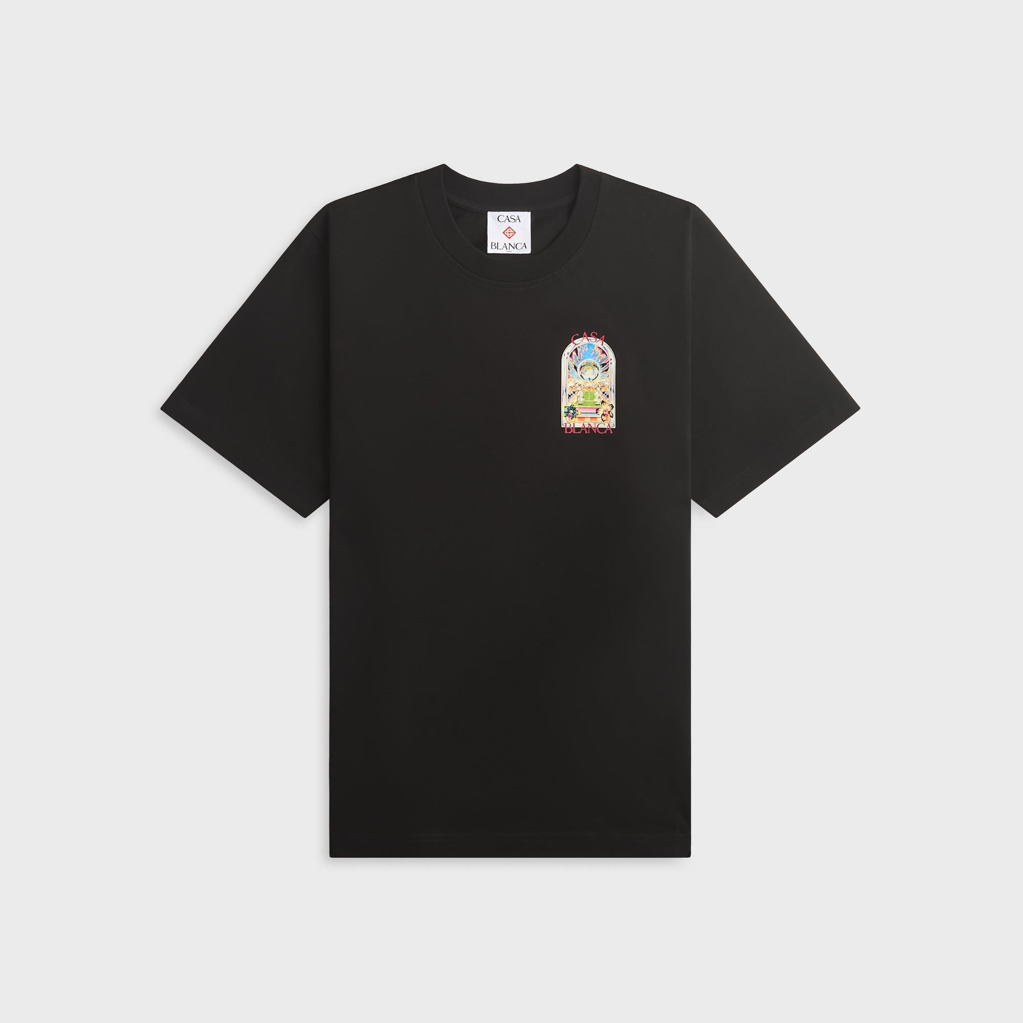 Casablanca Tennis Landscape Short Sleeve Tee - Black – Kith Europe