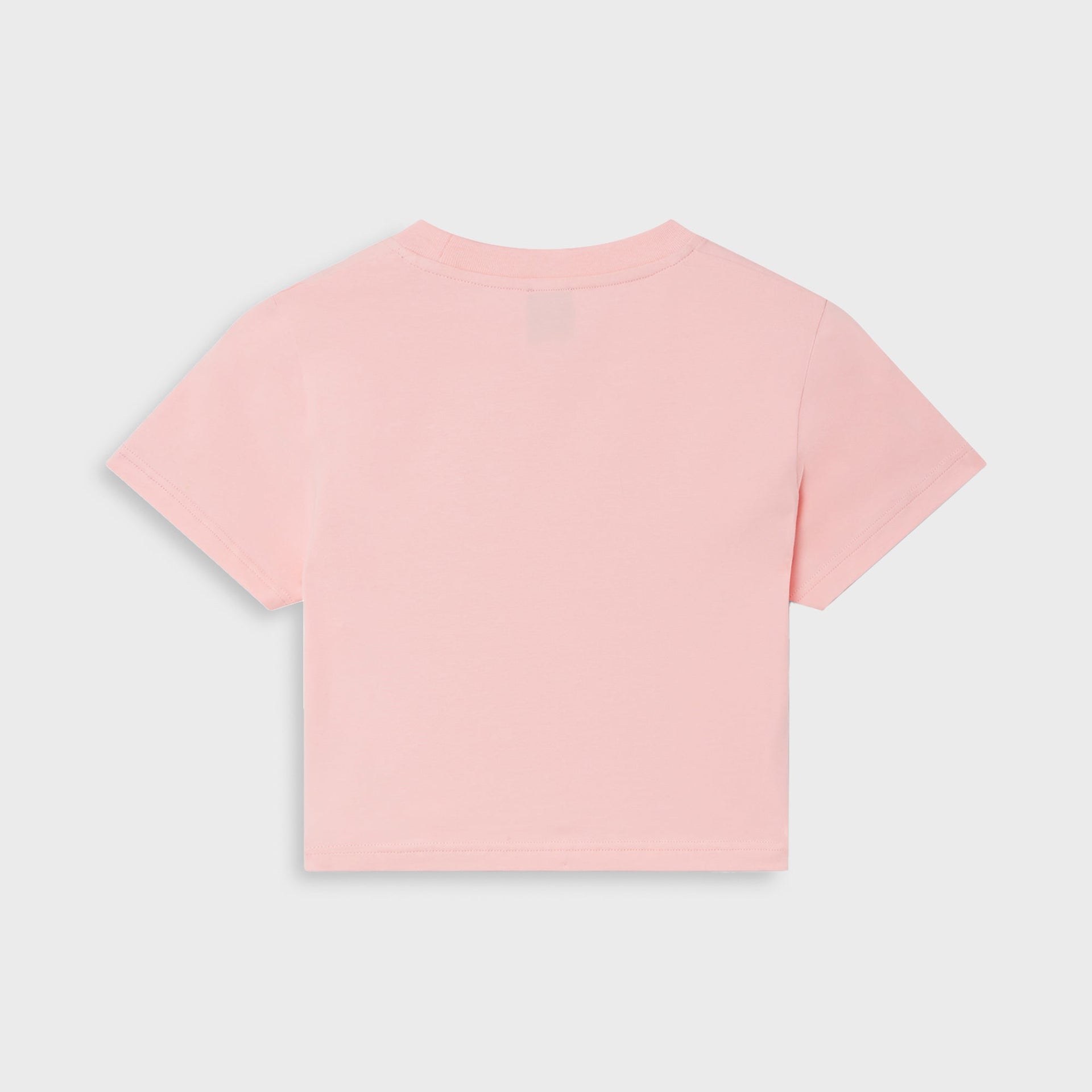 Casablanca Orchid Logo Cropped Baby Tee - Pink