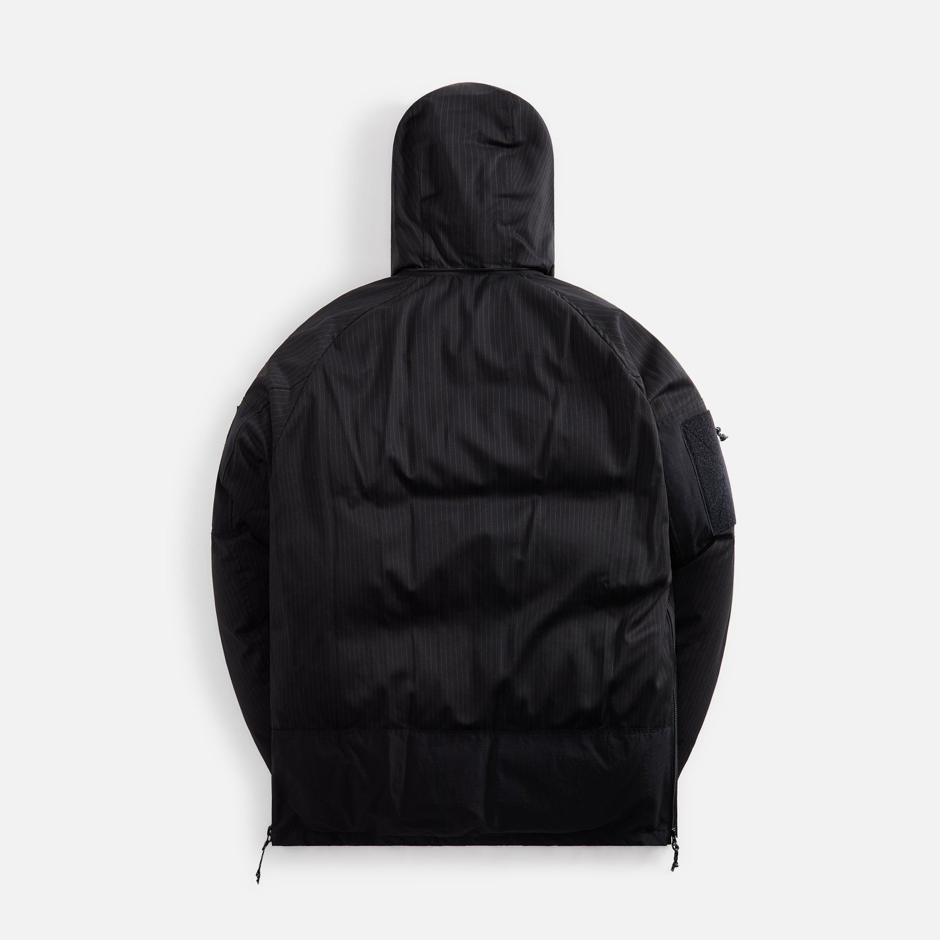 CDG Homme Polyester Wool Stripe Jacket - Black