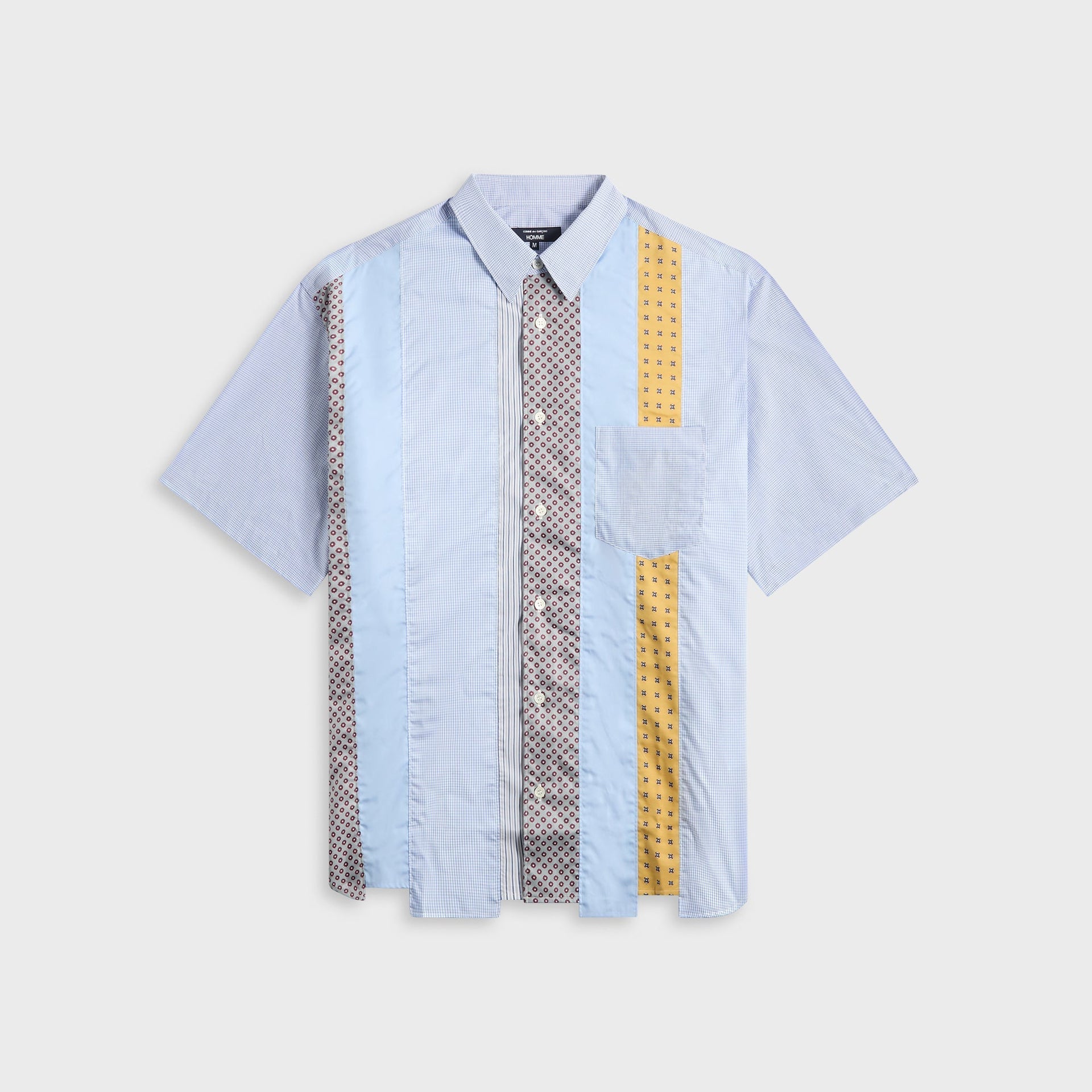 CDG Homme Shirt - White / Sax / Navy