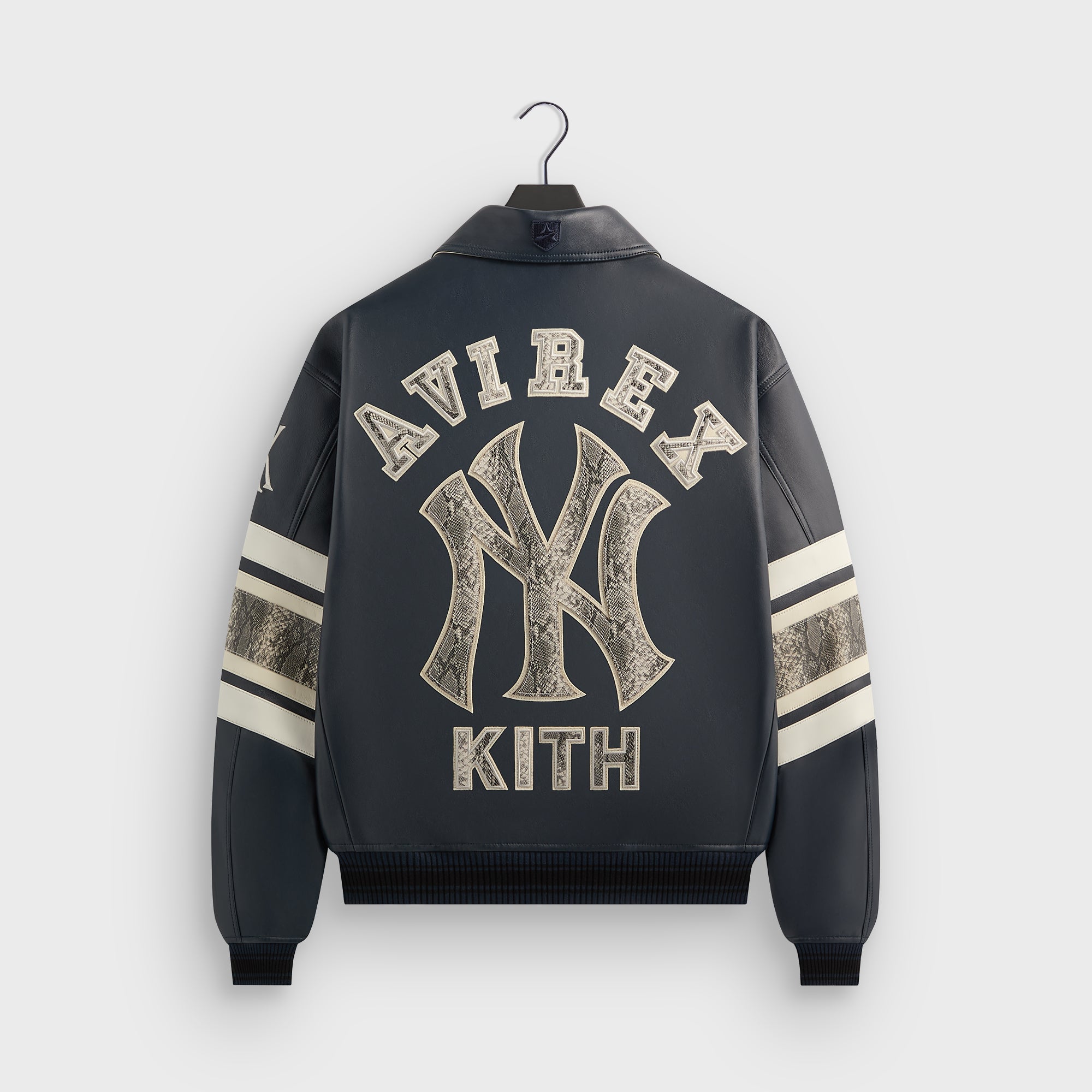 Kith & AVIREX for the New York Yankees Leather Jacket - Nocturnal