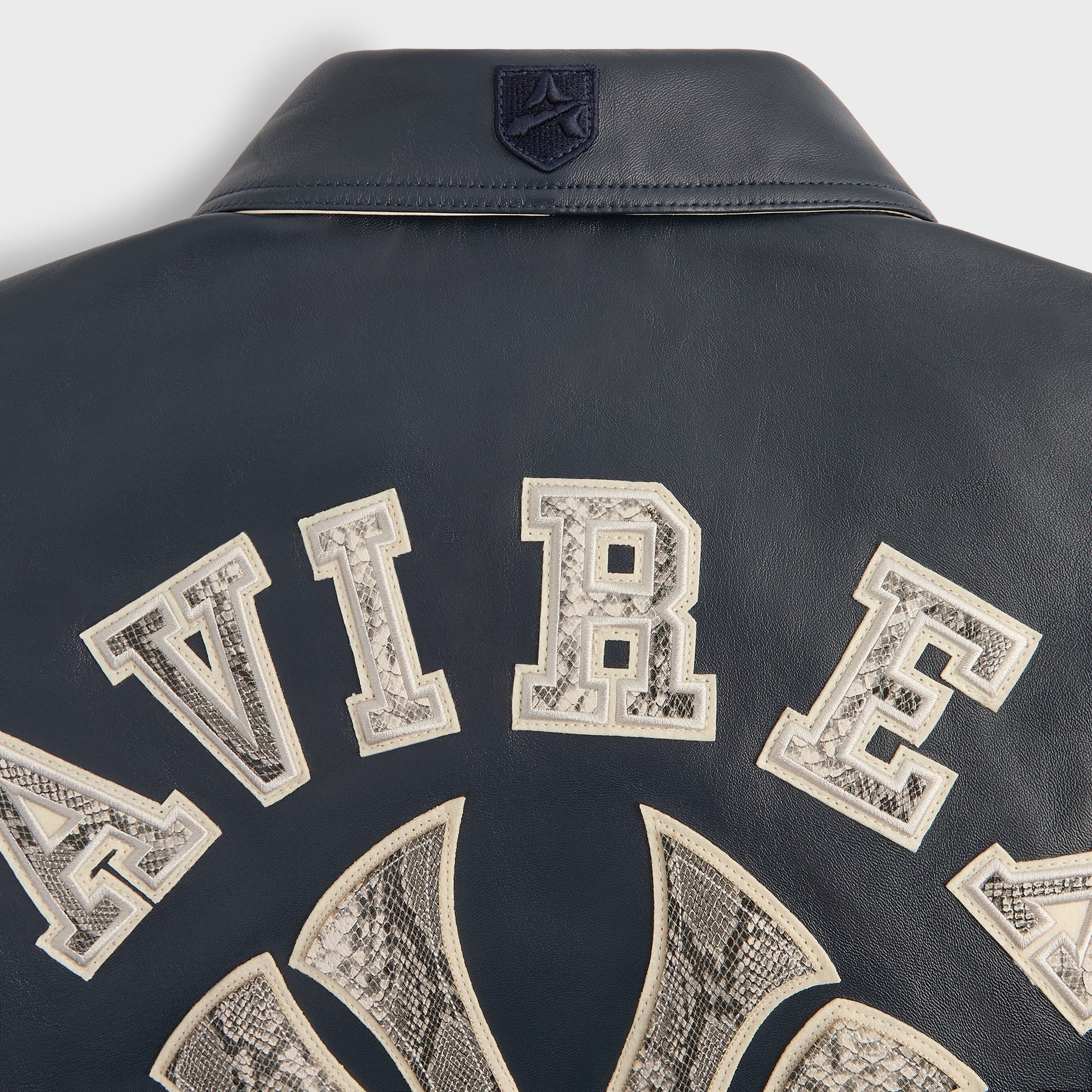 Kith & AVIREX for the New York Yankees Leather Jacket - Nocturnal / Snake - PH