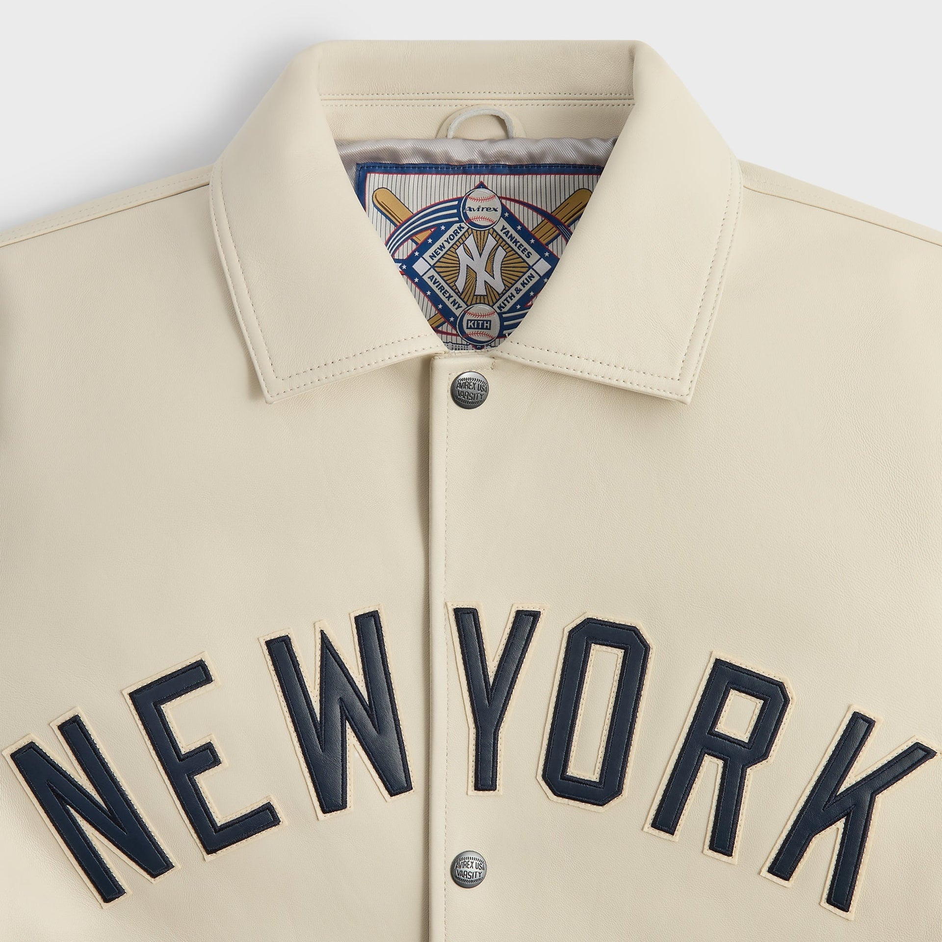 Kith & AVIREX for the New York Yankees Leather Jacket - Article - PH