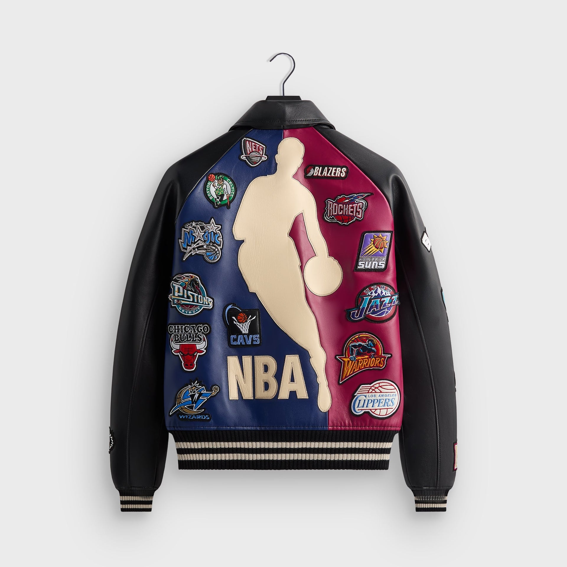 Kith & AVIREX for NBA All-Star Bomber Jacket - Black / Multi - PH