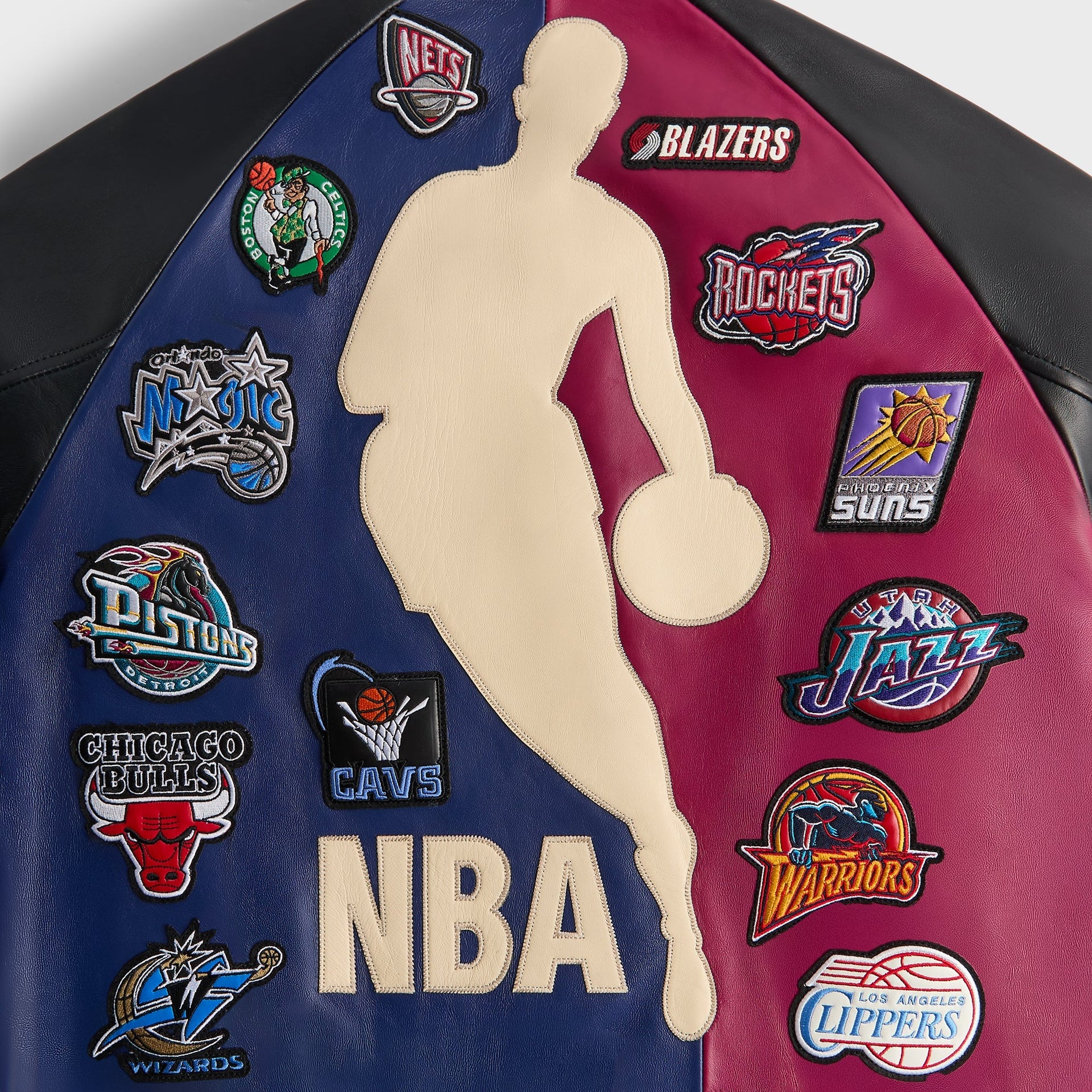 Kith & AVIREX for NBA All-Star Bomber Jacket - Black / Multi - PH