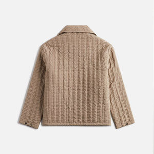 Craig Green Quilted Embroidery Jacket - Beige