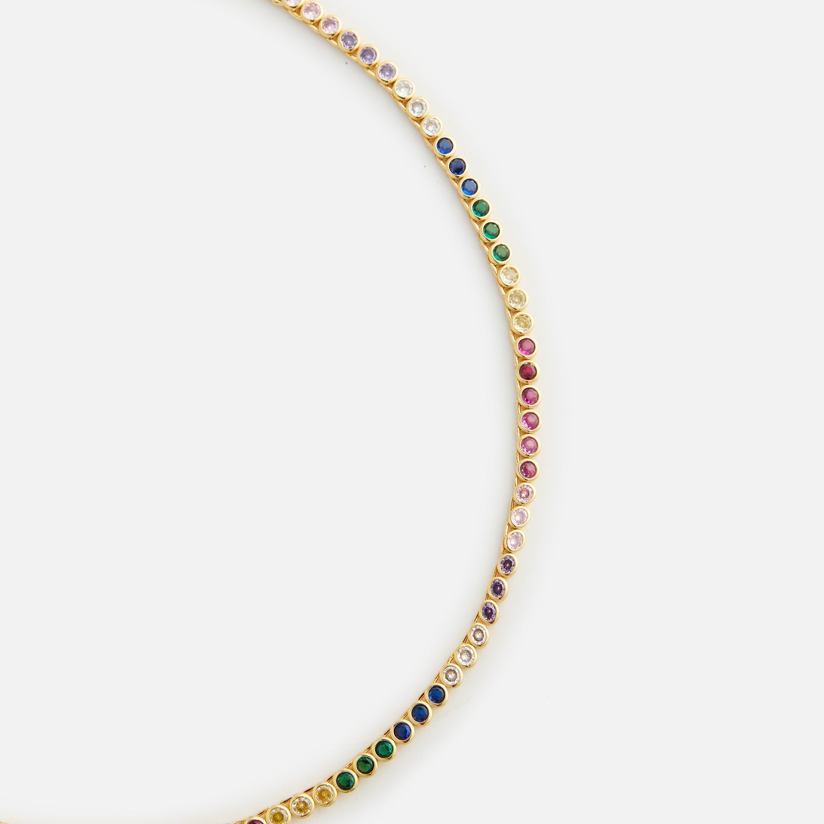 Crystal Haze Eternal Necklace - Multi