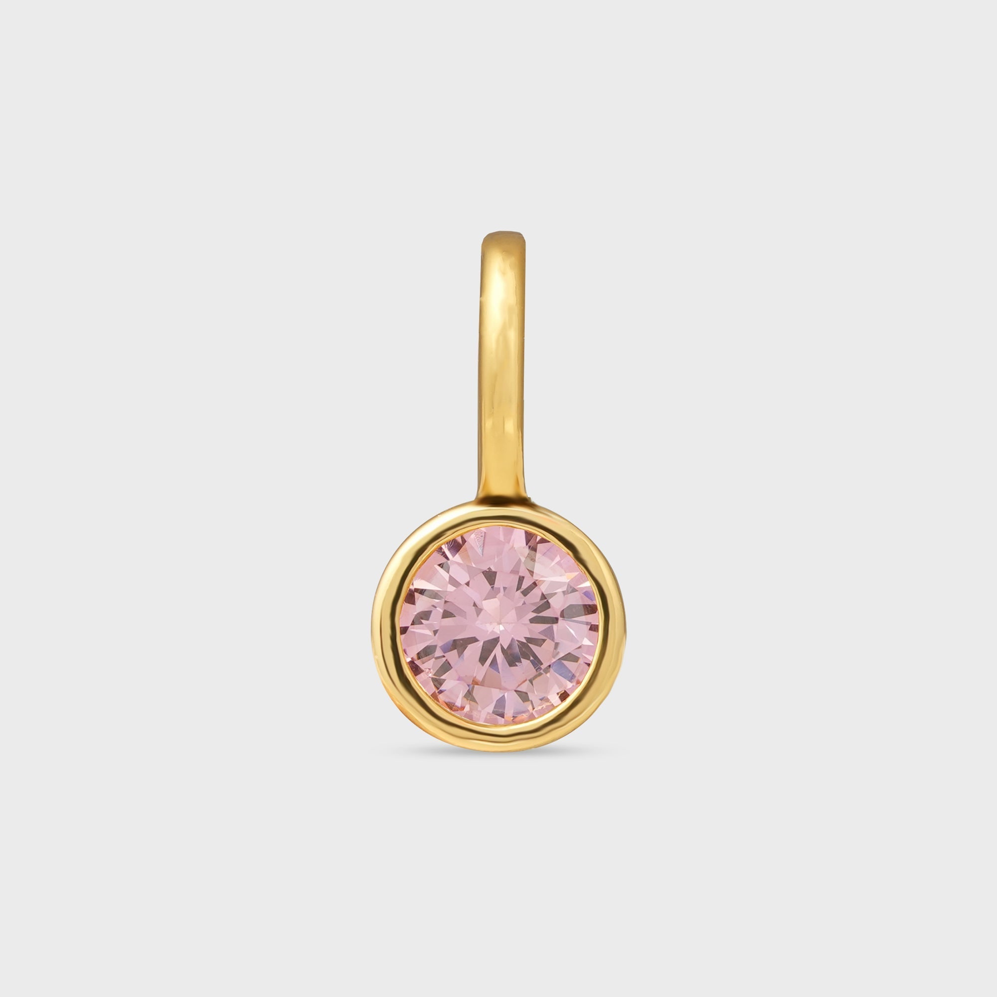 Crystal Haze Round Charm - Bubblegum Pink – Kith Europe