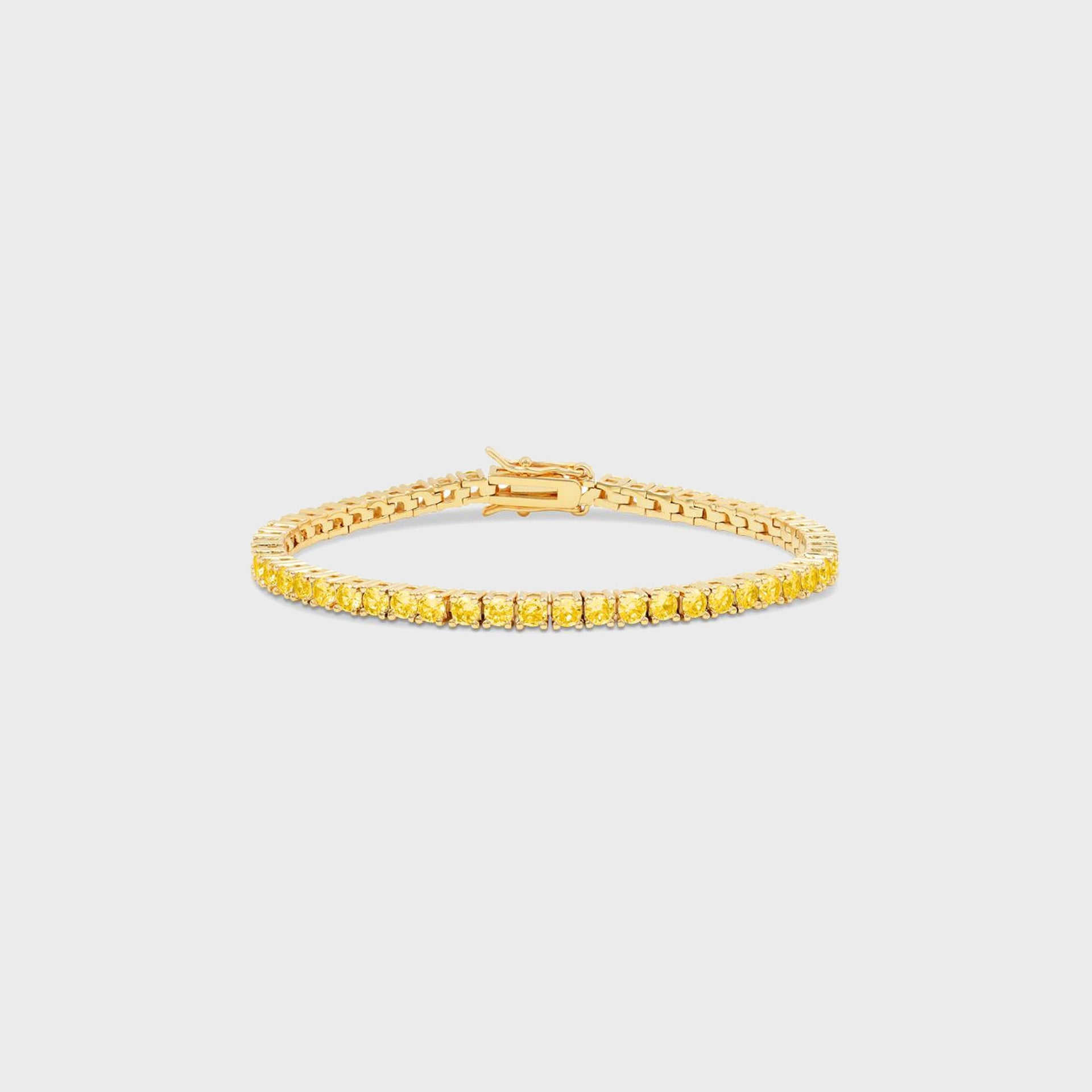 Crystal Haze Serena Bracelet - Butter Yellow