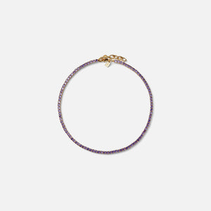 Crystal Haze Serena Necklace - Lavender