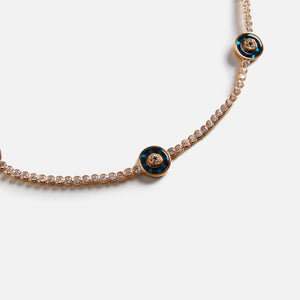 Crystal Haze Exclusive Evil Eye Protection Necklace - Gold – Kith Europe