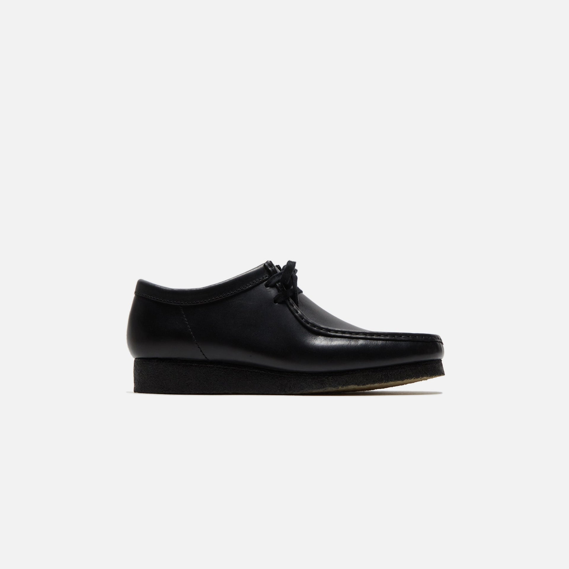 Clarks Wallabee - Black Leather