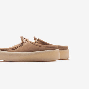 Clarks Wmns Wallabee Cup - Light Tan WLined