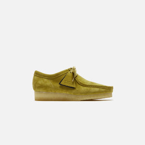 Clarks Wallabee - Mid Green Suede – Kith Europe