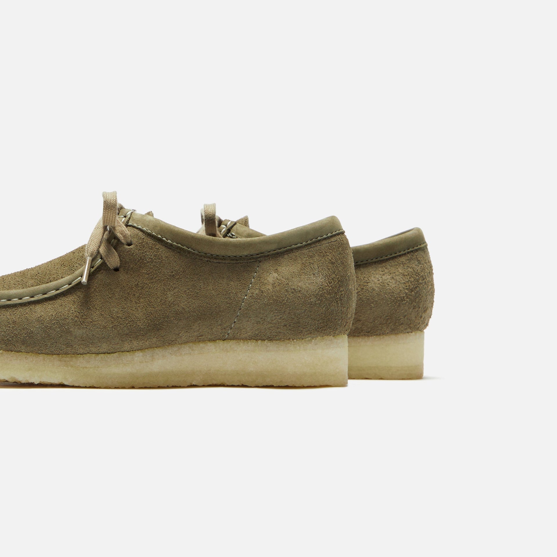 Clarks Wallabee - Pale Khaki Suede