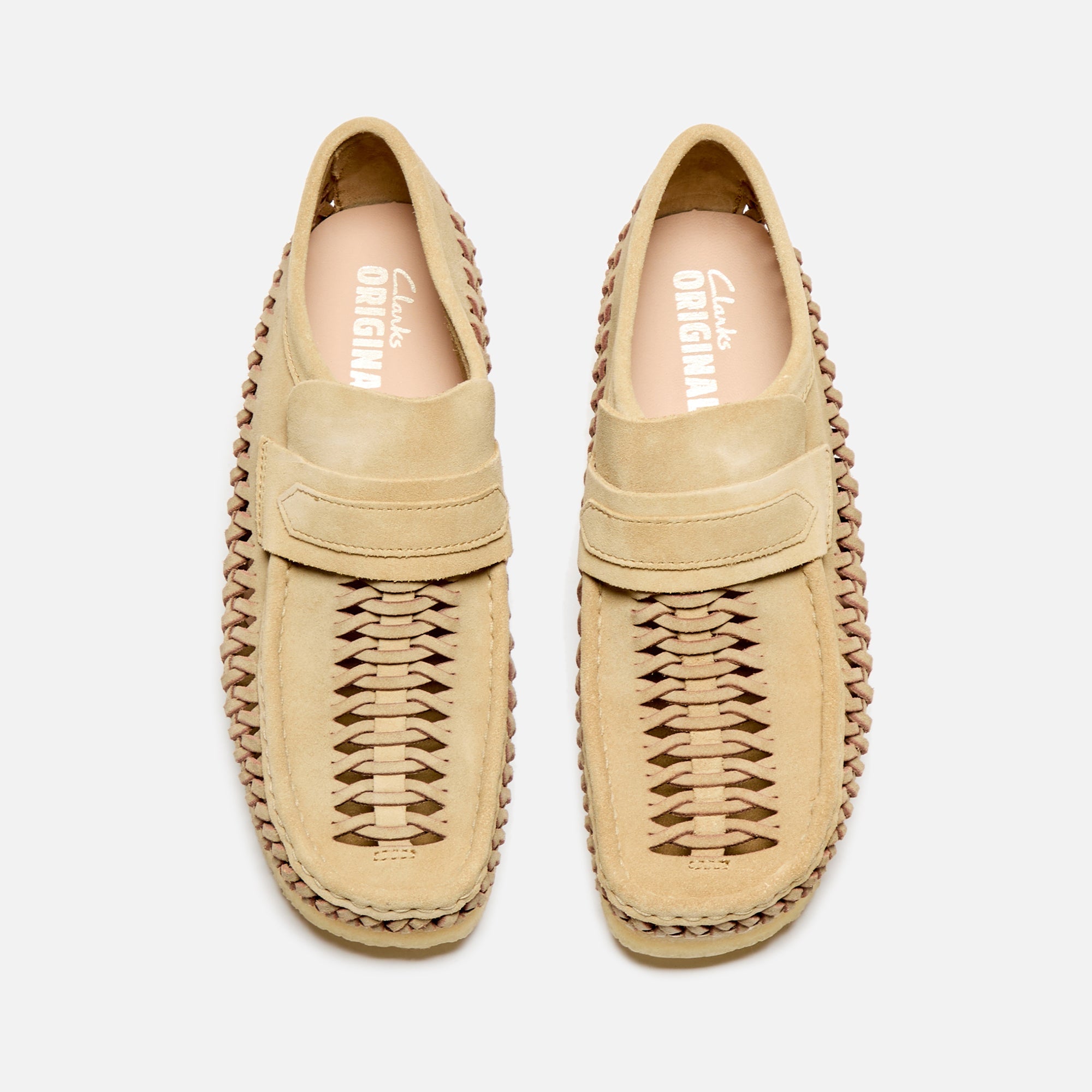 Clarks Wallabee Loafer Weave - Maple Suede – Kith Europe Clarks Wallabee Loafer Weave - Maple Suede – Kith Europe