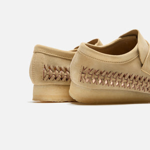 Clarks Wallabee Loafer Weave - Maple Suede