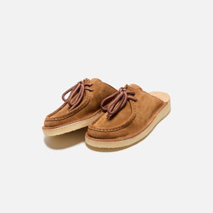 Clarks Desert Nomad Mule - Cola Suede