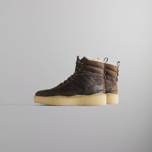 Ronnie Fieg for Clarks Originals 8th St Rushden Boot - Shearling Chocolate
