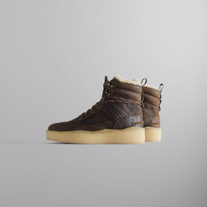 Ronnie Fieg for Clarks Originals 8th St Rushden Boot - Shearling Chocolate PH