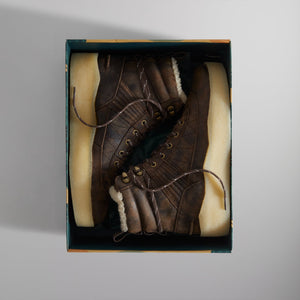 Ronnie Fieg for Clarks Originals 8th St Rushden Boot - Shearling Chocolate