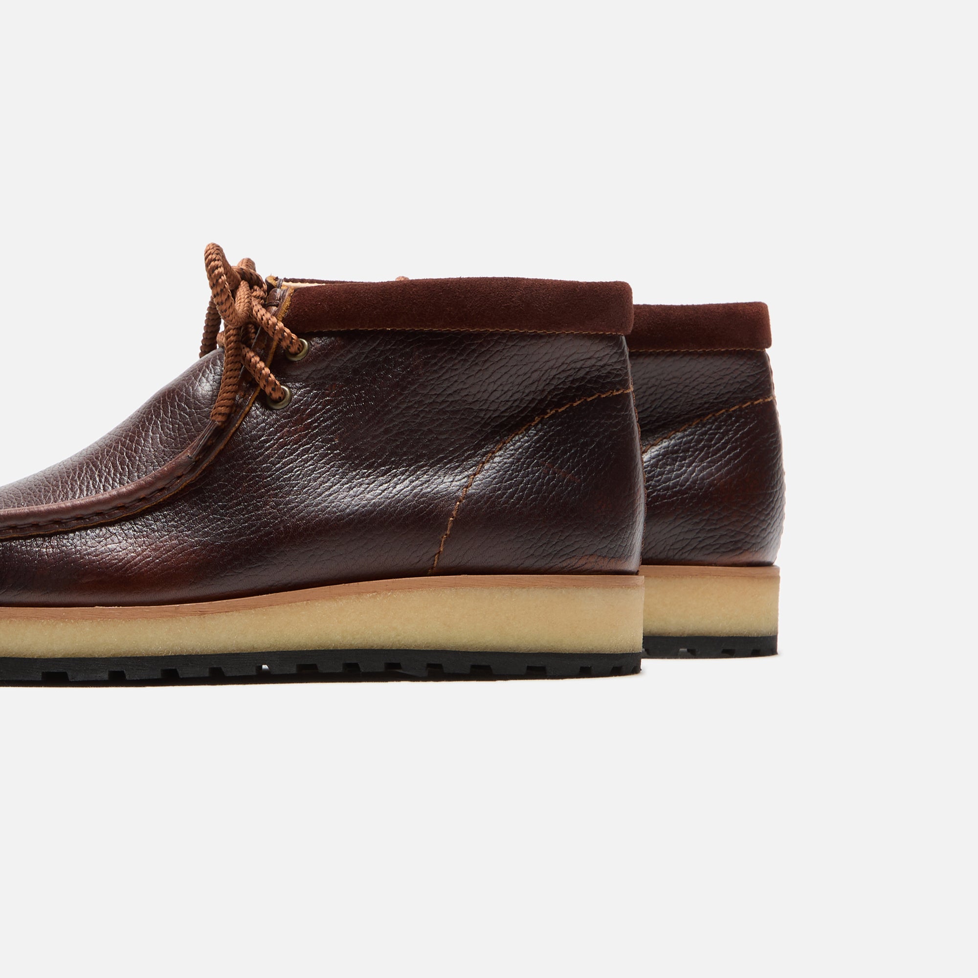 Clarks Wallabee Scout - Dark Tan Leather – Kith Europe