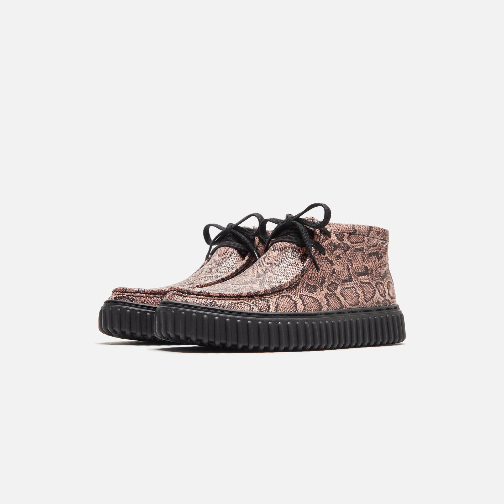 Clarks x Martine Rose Torhill Hi - Pink Snake