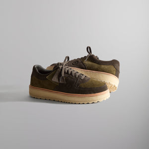 8th St by Ronnie Fieg for Clarks Originals Sandford 2 - Black Olive / Ivy Green PH