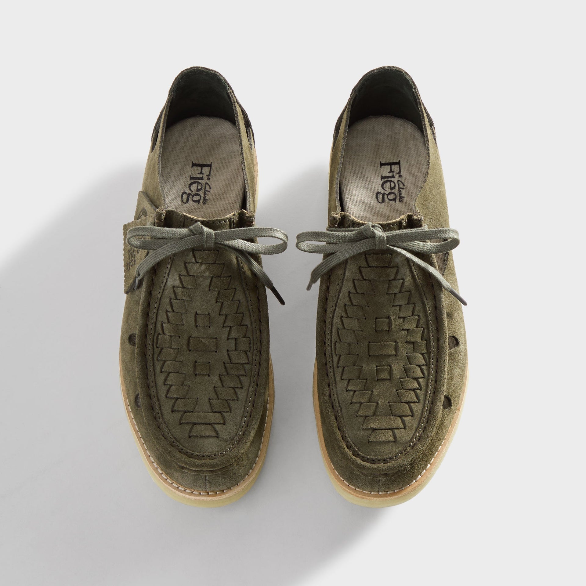 8th St by Ronnie Fieg for Clarks Originals Brixham - Olive Combi PH